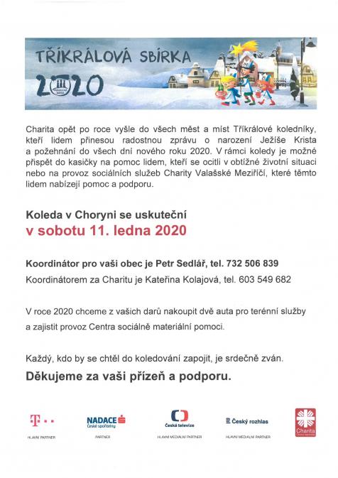 Tříkrálová sbírka 2020