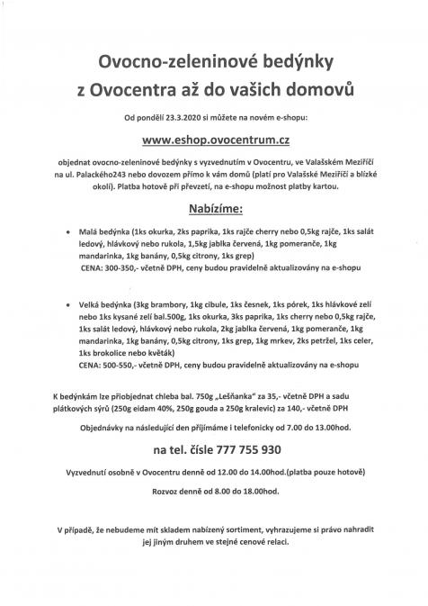 Ovocno-zeleninové bedýnky