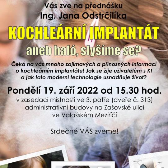 Týden sluchově postižených ve Zlínském kraji 19. - 23.9.2022 2