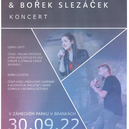 Koncert Genny Ciatti a Bořek Slezáček - Branky 1