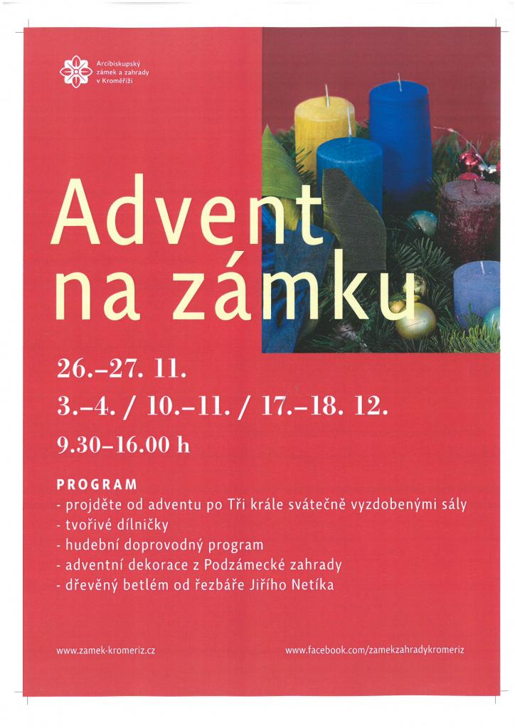Advent na zámku Kroměříž 1