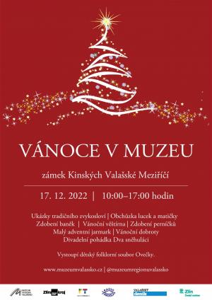 Vánoce v muzeu Zámek Kinských Valašské Meziříčí  17. 12. 2022 1