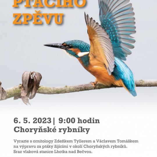 Vítání ptačího zpěvu Choryňské rybníky 6. 5. 2023 1