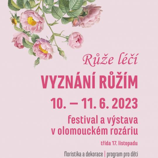 Vyznání růžím 10. - 11.6.2023 Výstaviště Flora Olomouc 1