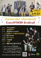 Zašovské slavnosti, Love FOOD festival 2.9.2023 1