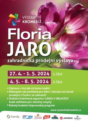 Floria JARO 27.4. - 1.5.2024 a 4.5.. - 8.5.2024 1