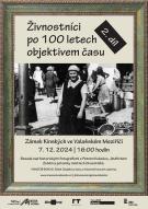 Živnostníci před 100 lety objektivem času  Zámek Kinských ve Valašském Meziříčí  7. 12. 2024 1