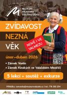 Univerzita třetího věku - Zámek Kinských ve Valašském Meziříčí 9. 2. – 13. 4. 2026  1