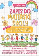 Zápis do MŠ pro školní rok 2026/2027 - 13. a 14. 4 2026 1