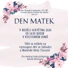 Den matek 10.5.2026 od 14.00 hod. v KD Choryně 1