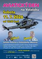 Aviatický den na Valašsku 11.7.2026 od 14:00 hod.  1